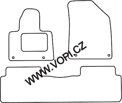 Autokoberce Citroen C5 04/2008 - Perfectfit (850)